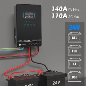 SUMRY 4000W 24V Hybrid Solar Inverter - Thumbnail Image 2