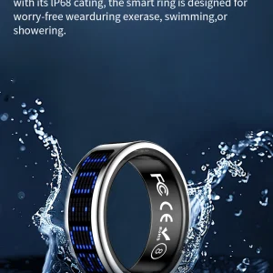R12 Smart Ring Touch Display Health Monitor - Thumbnail Image 3