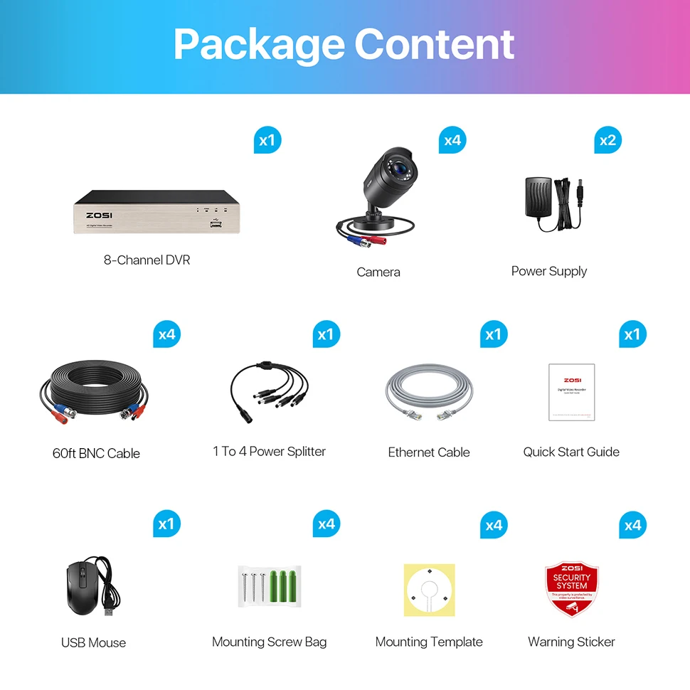 ZOSI 3K 8CH AI Security Camera System - Image 5
