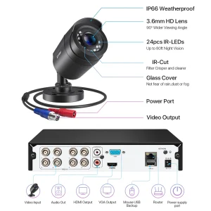 ZOSI 3K 8CH AI Security Camera System - Thumbnail Image 4