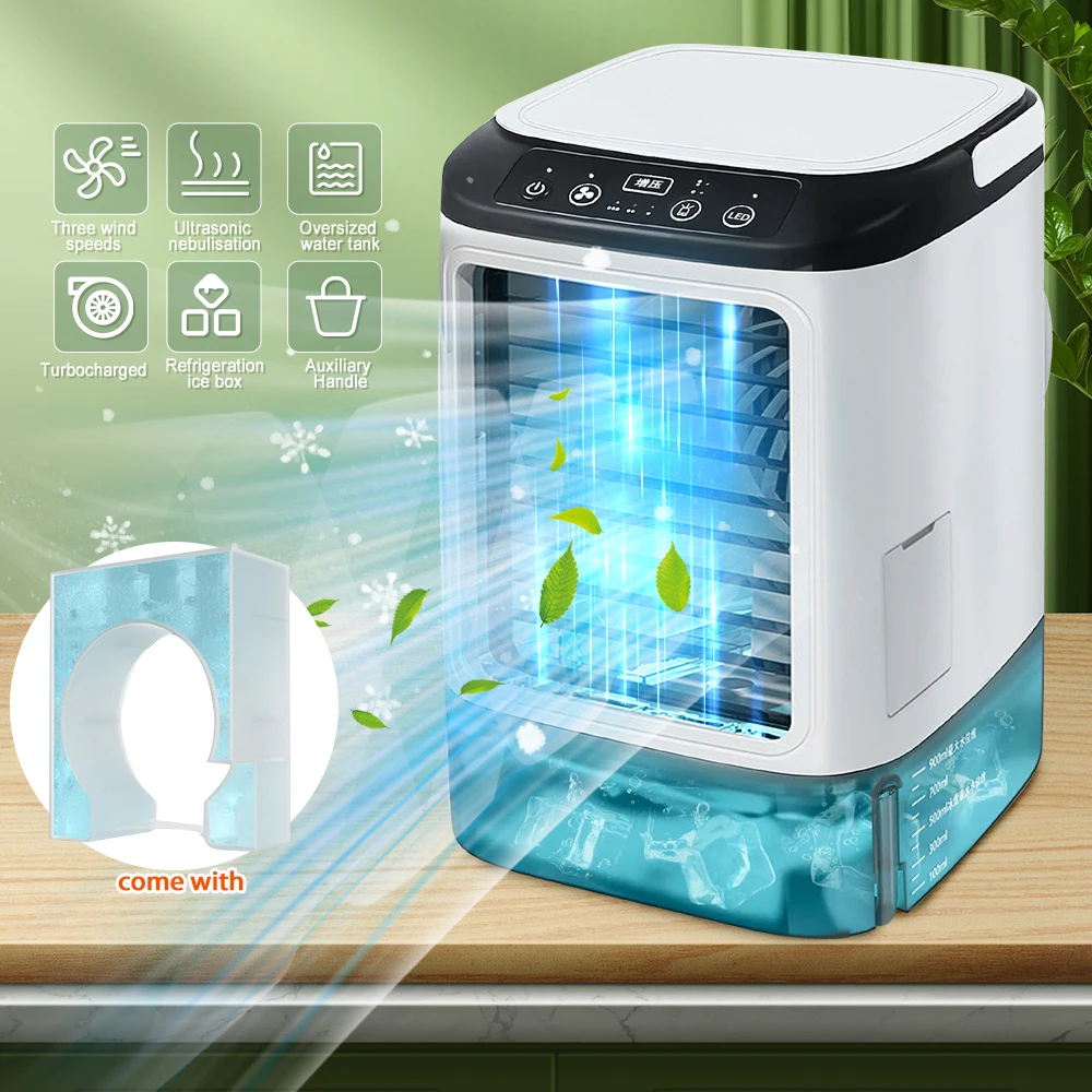Mini Portable Evaporative Air Cooler Fan - Image 1