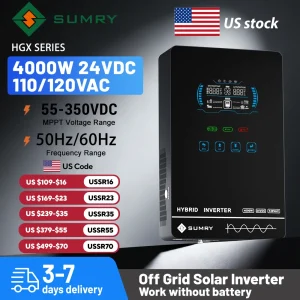 SUMRY 4000W 24V Hybrid Solar Inverter