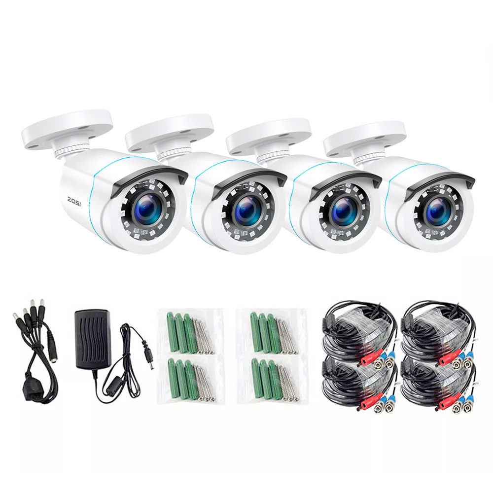 ZOSI 1080P 4-Pack HD Security Cameras - Image 2
