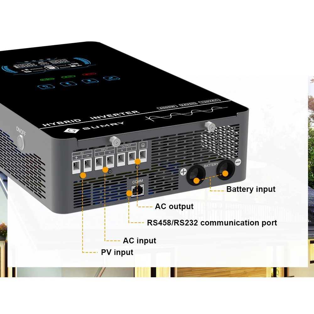SUMRY 6KW 120V Off-Grid Solar Inverter - Image 3