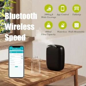 Hotel Waterless Aroma Diffuser Bluetooth Control - Thumbnail Image 2