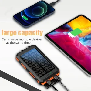 Solar Power Bank 20000mAh Portable Charger