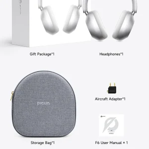Picun F6 ANC Wireless Headphones 3D Audio - Thumbnail Image 3