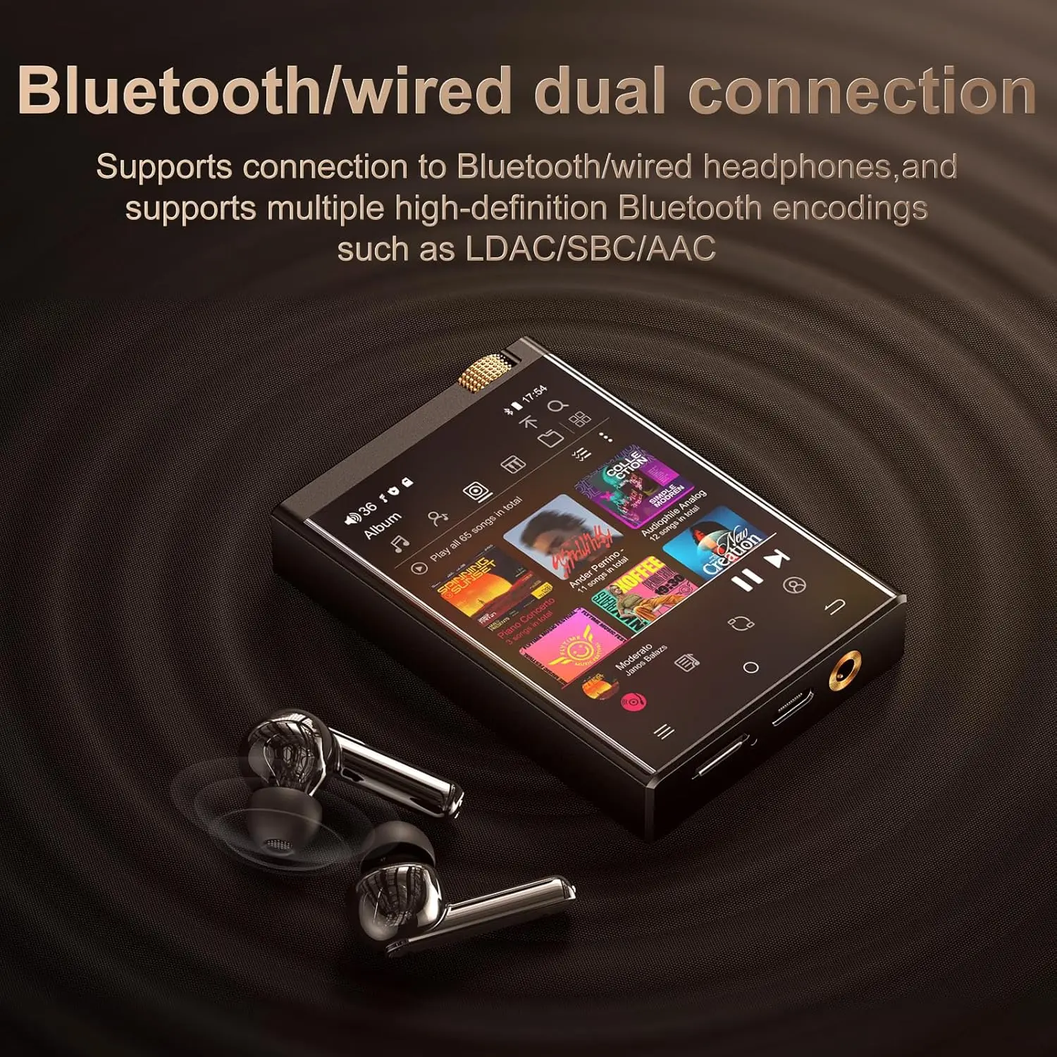 Oilsky Hi-Fi Bluetooth WiFi MP3 Player - Image 2