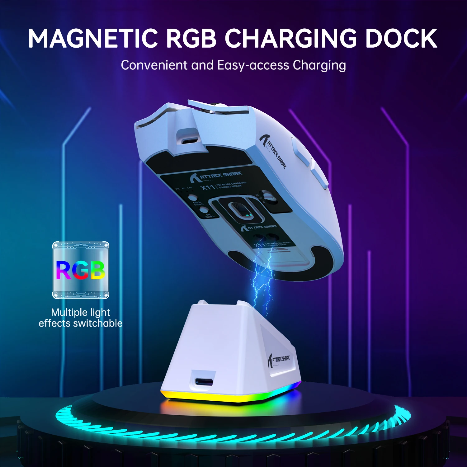ATTACK SHARK X11 Wireless Gaming Mouse - Image 2