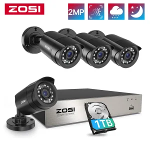 ZOSI 3K 8CH AI Security Camera System