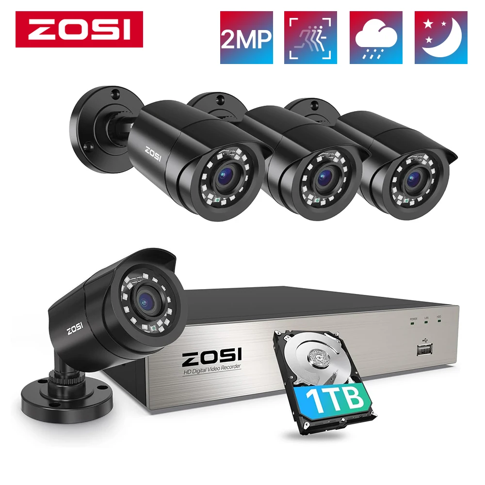 ZOSI 3K 8CH AI Security Camera System - Image 1