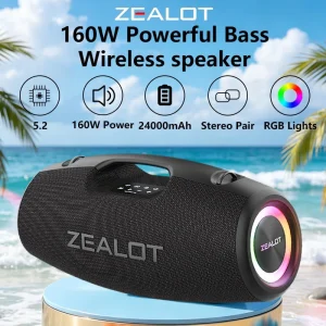 ZEALOT S78 160W Portable Bluetooth Speaker