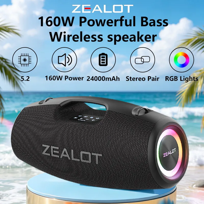 ZEALOT S78 160W Portable Bluetooth Speaker - Image 1