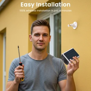 Wansview 2K Solar Outdoor Security Camera - Thumbnail Image 4