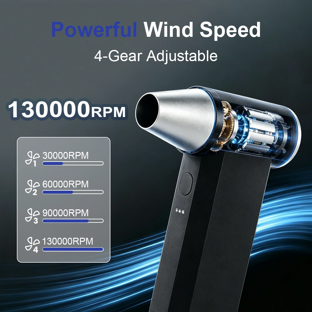 120,000 RPM Portable Electric Air Blower - Image 5