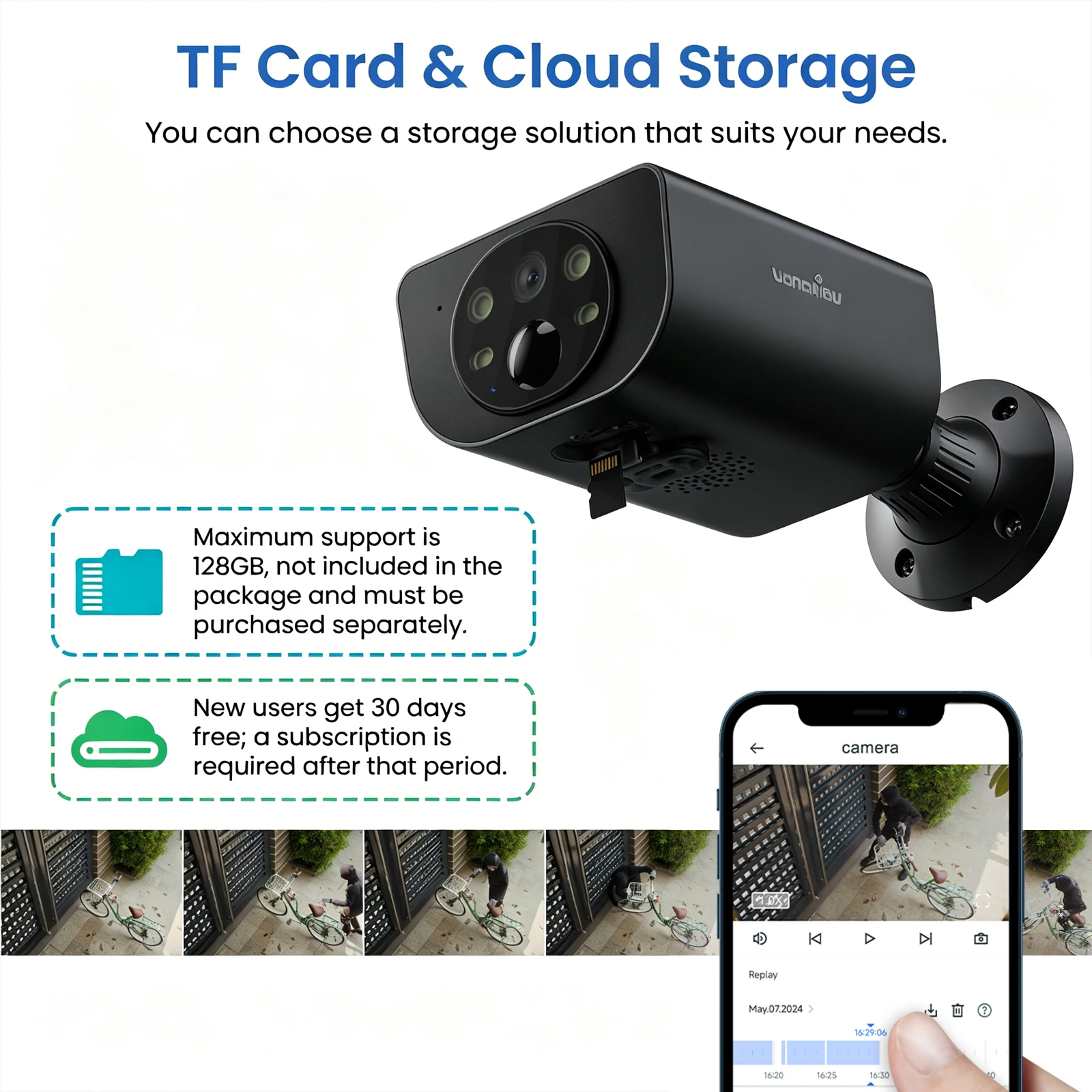 Wansview 2K Solar Outdoor Security Camera - Image 3