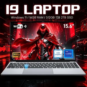 15.6" Intel i9 Windows 11 Laptop