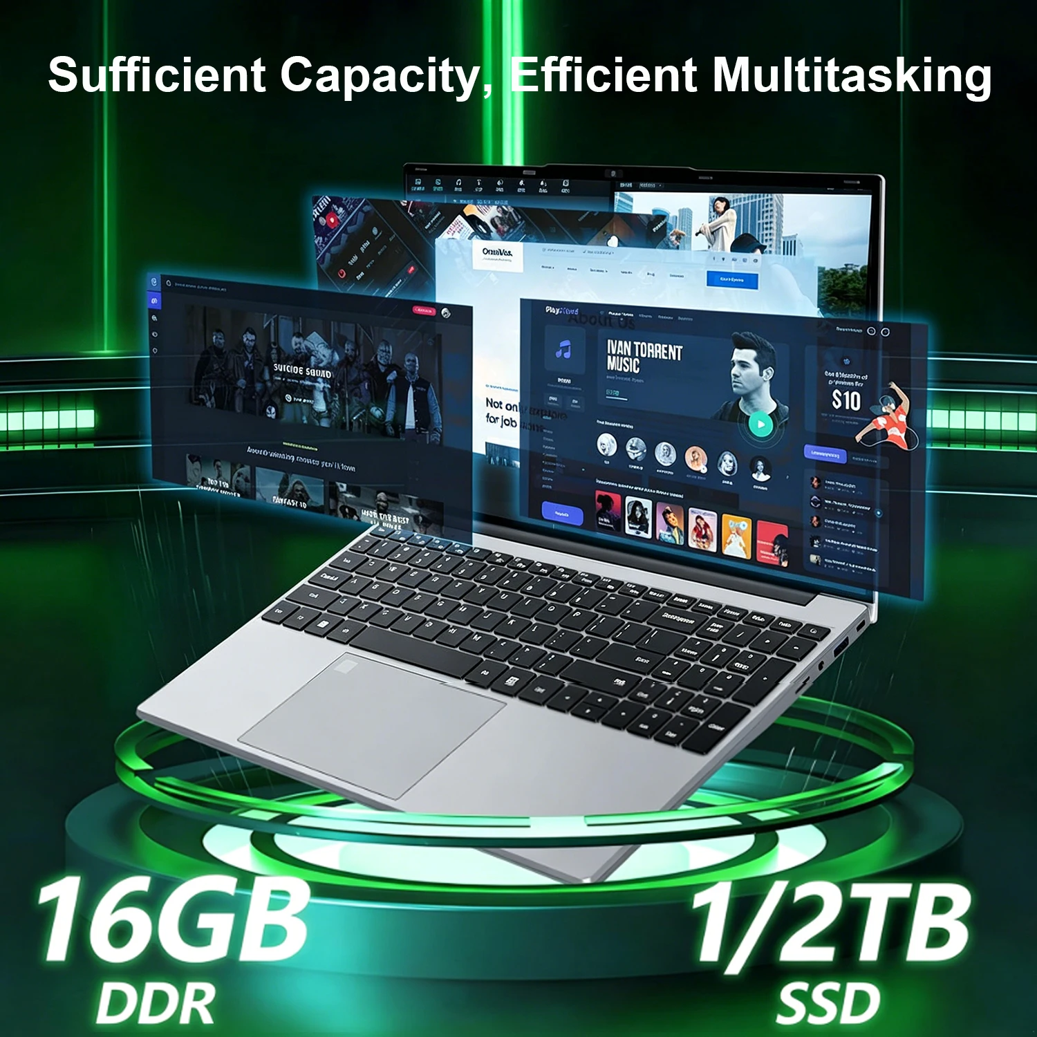 15.6" Intel Core i9 Laptop - Image 2