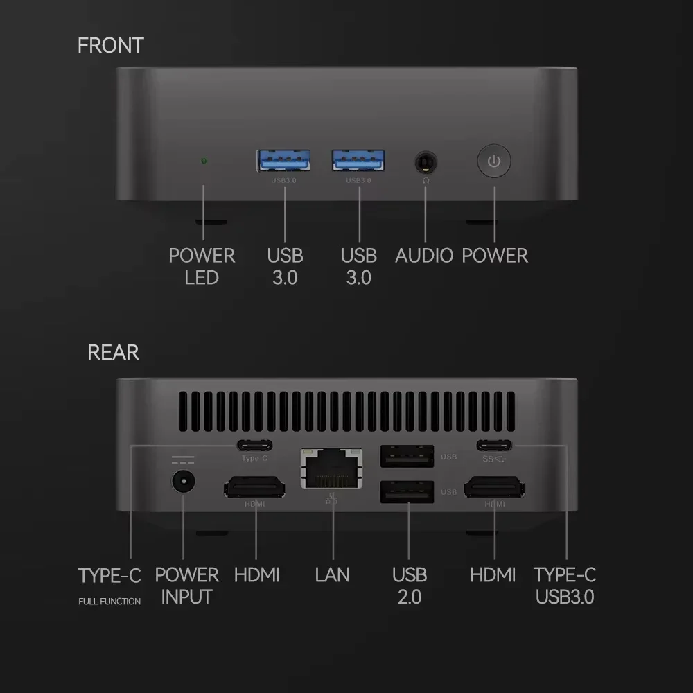 Intel Core i9 Mini PC Windows 11 Pro 16GB - Image 3
